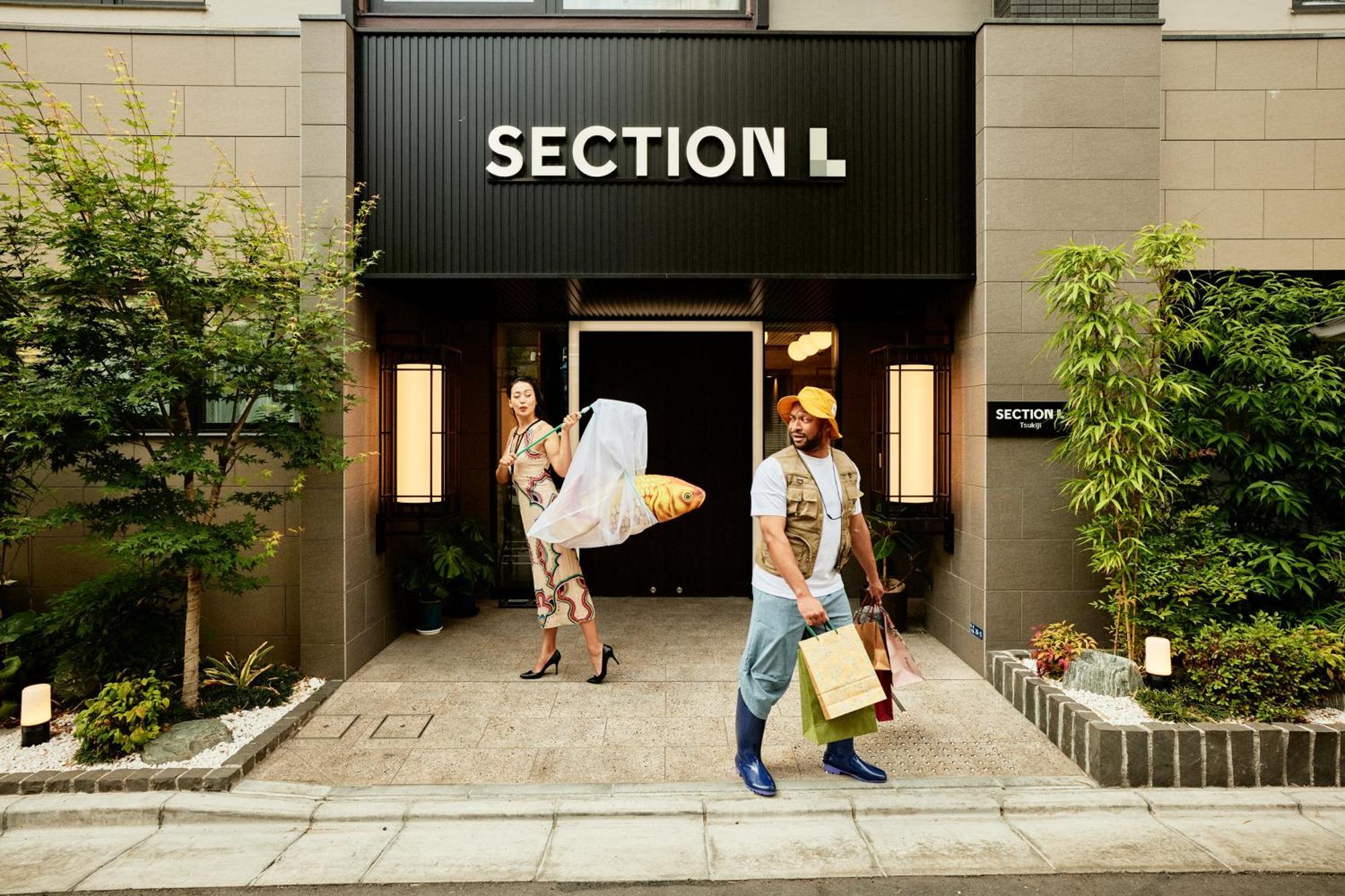 Section L Tsukiji Aparthotel Tokio Buitenkant foto